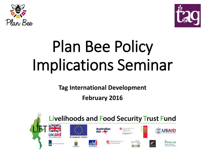 plan bee policy plan bee policy implications