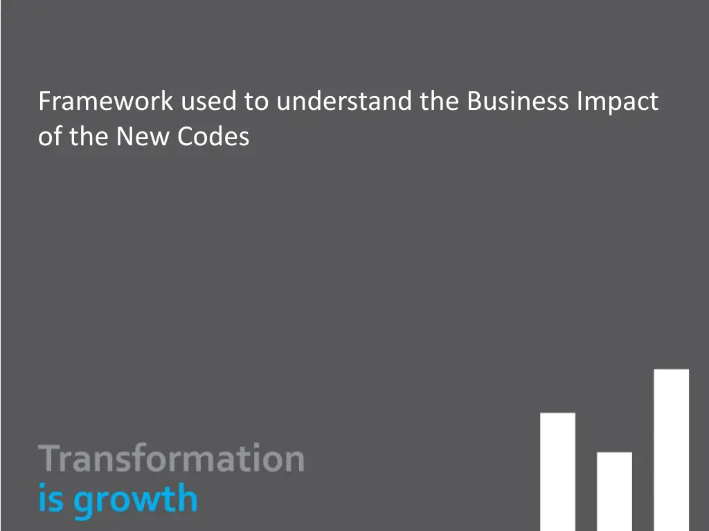 framework used to understand the business impact