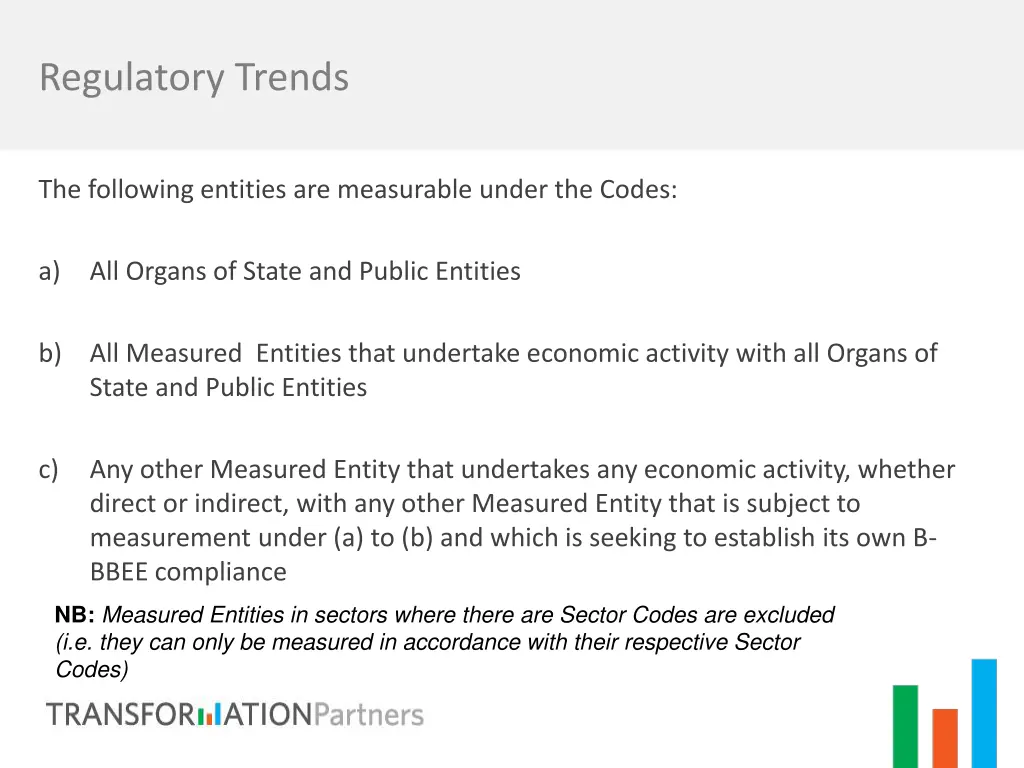 regulatory trends