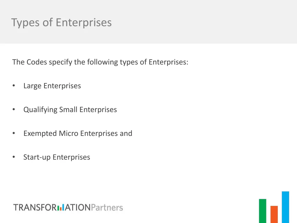 types of enterprises