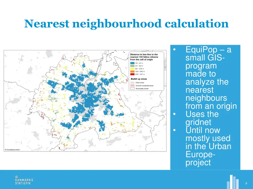 nearest neighbourhood calculation