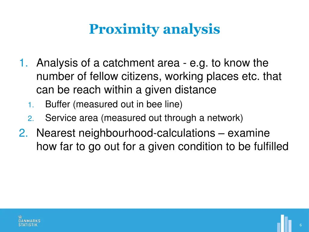 proximity analysis