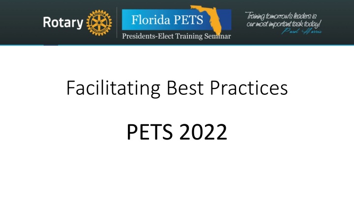 facilitating best practices