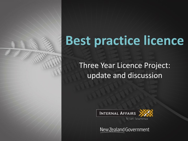 best practice licence