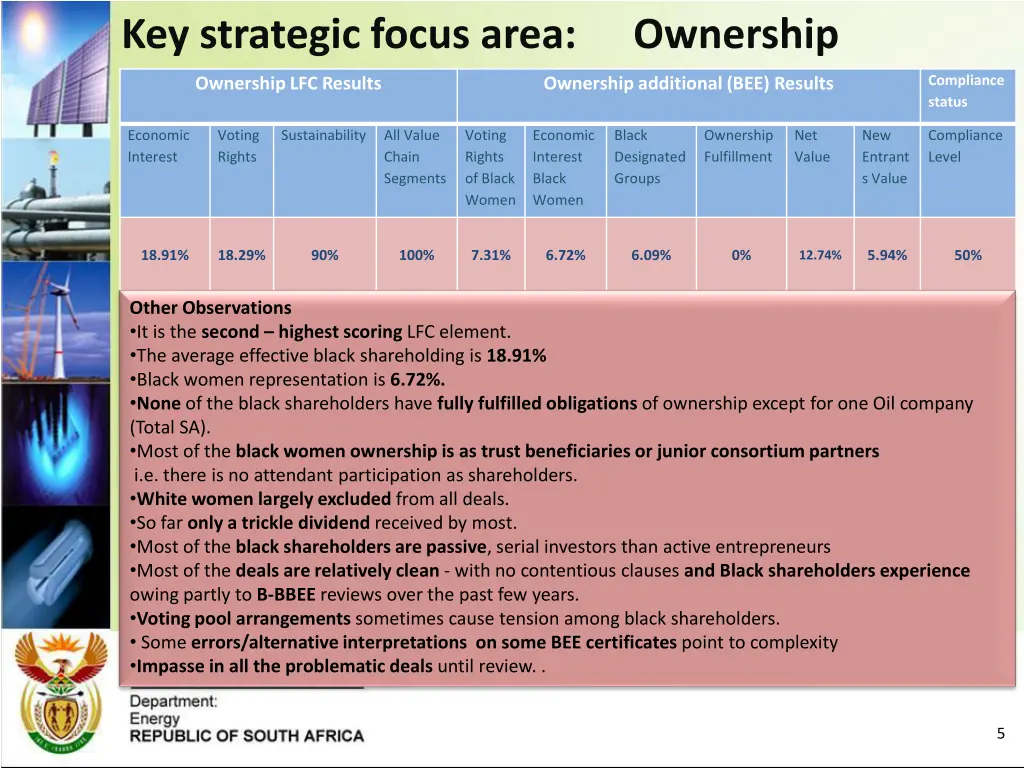 key strategic focus area