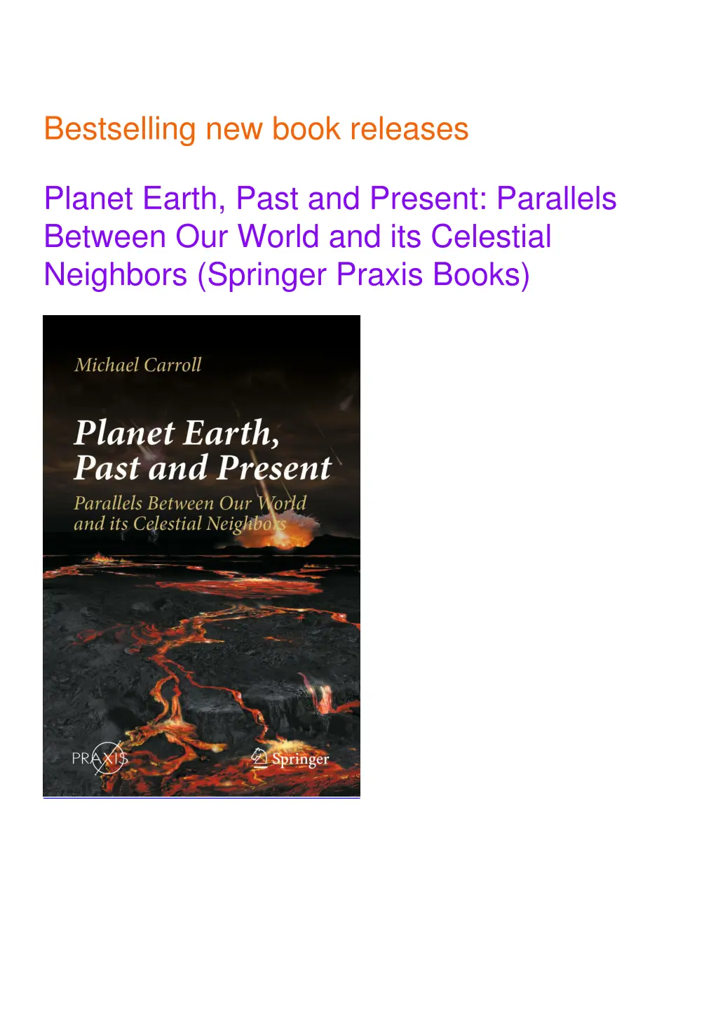 bestselling new book releases planet earth past