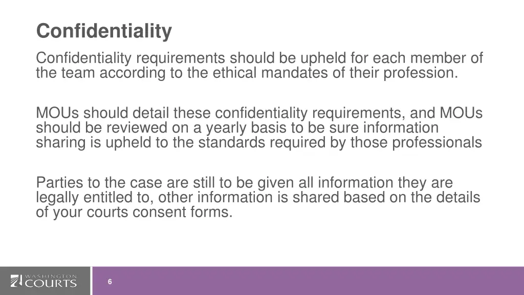 confidentiality confidentiality requirements