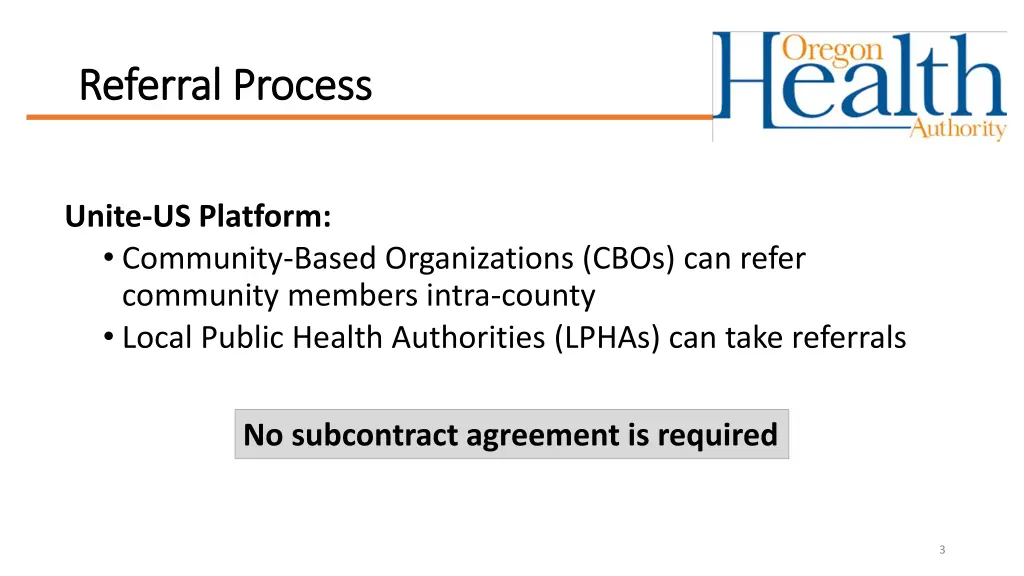 referral process referral process