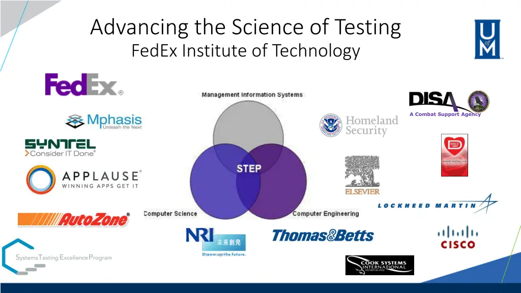 advancing the science of testing fedex institute