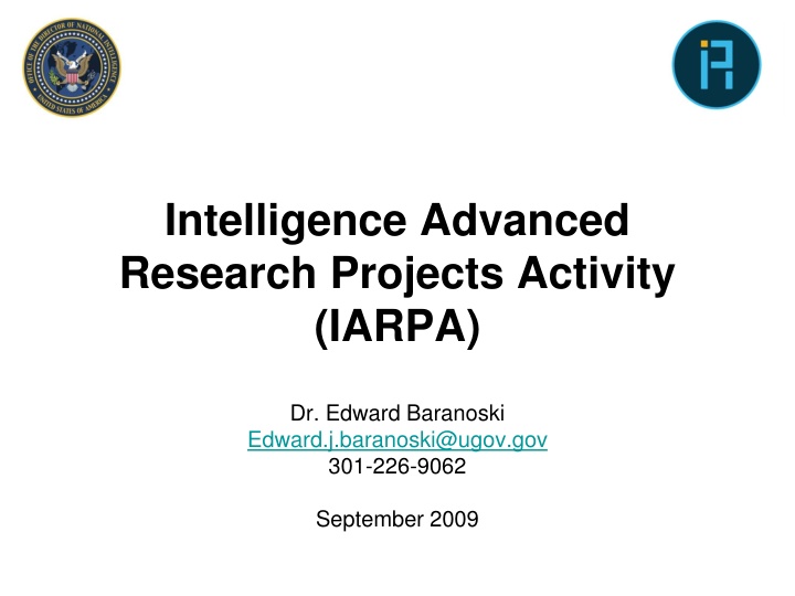 intelligence advanced research projects activity