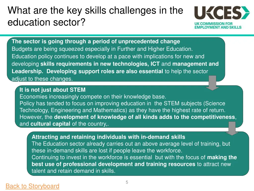 what are the key skills challenges