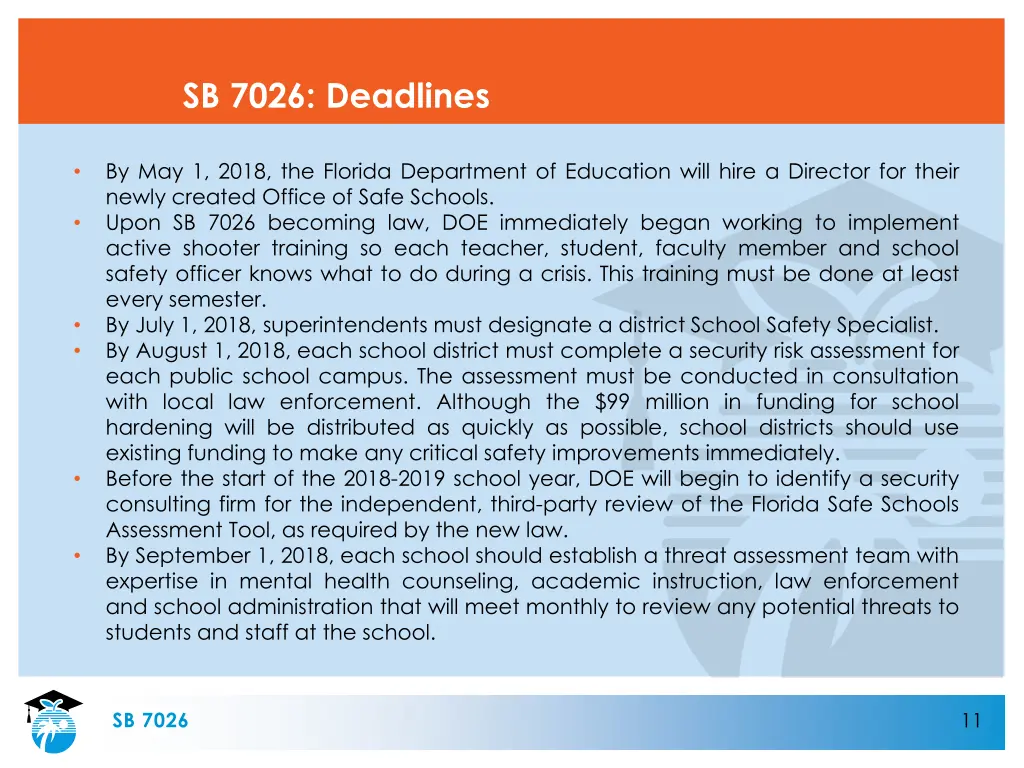 sb 7026 deadlines