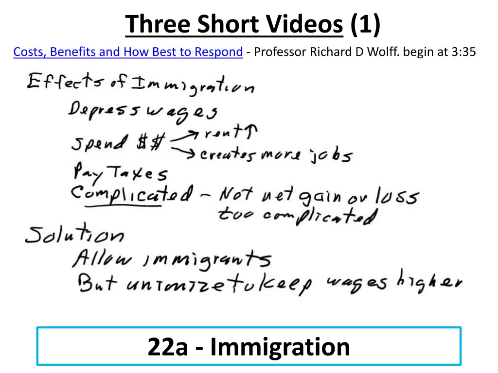 three short videos 1 costs benefits and how best