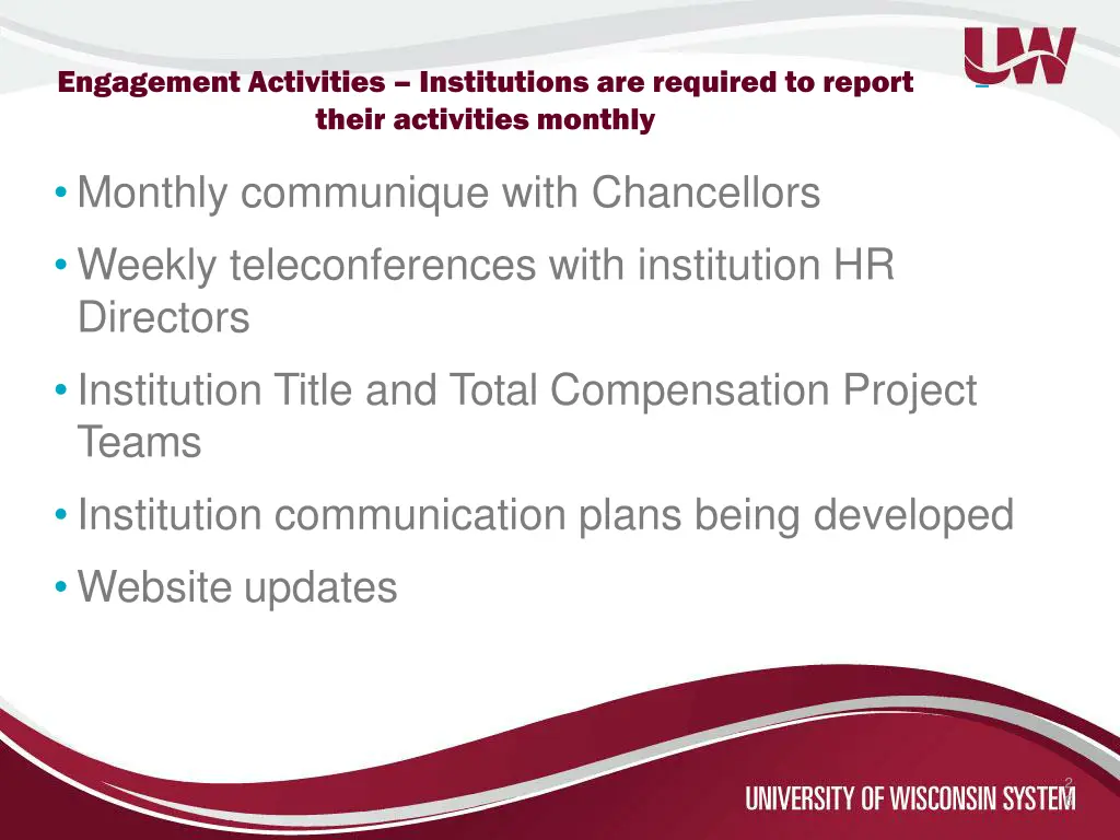 engagement activities institutions are required