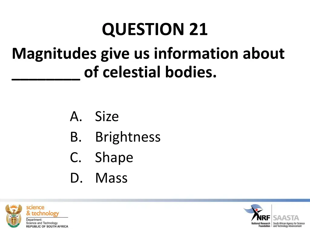 question 21