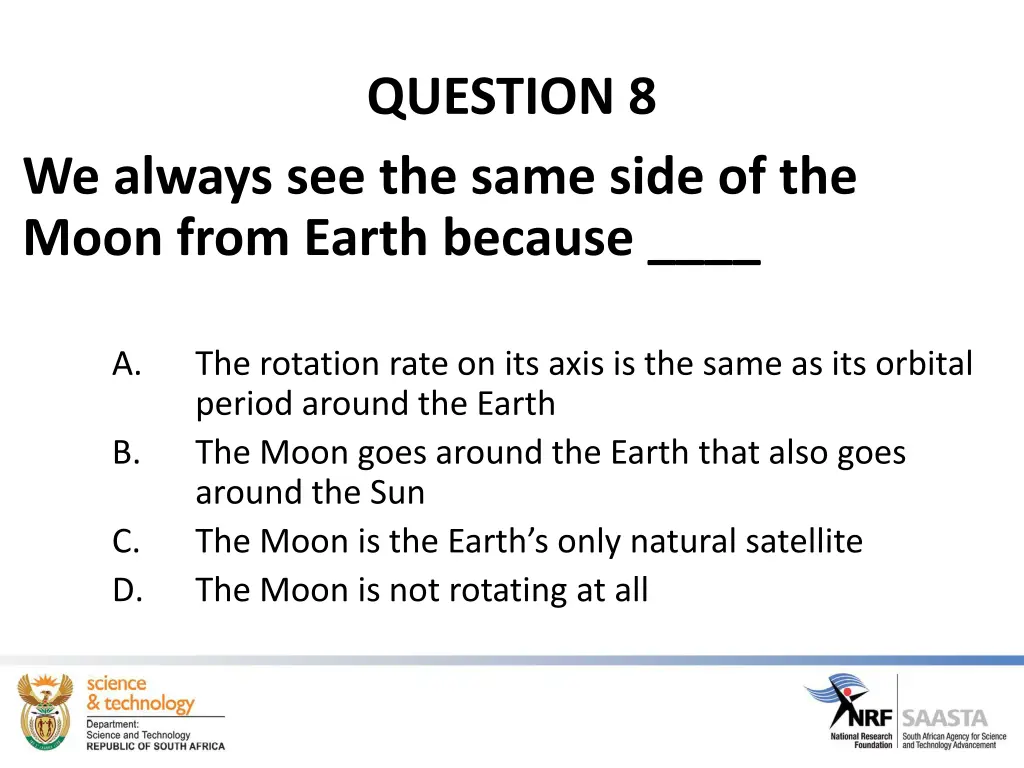 question 8