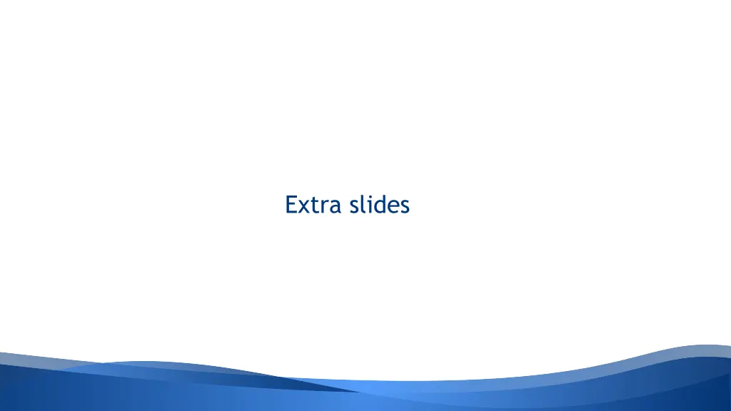 extra slides