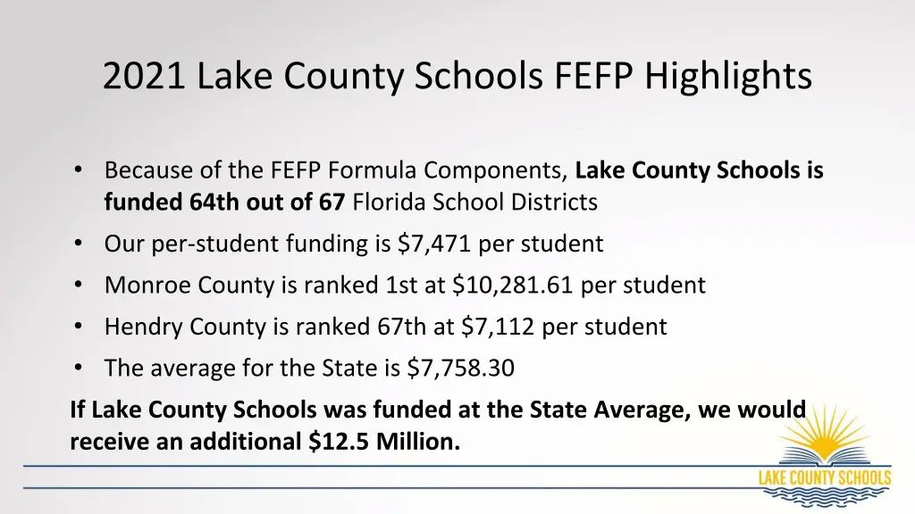 2021 lake county schools fefp highlights 1