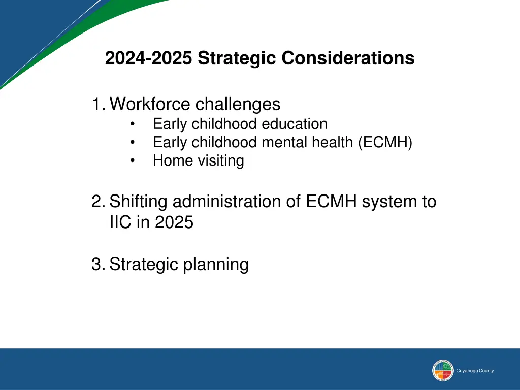 2024 2025 strategic considerations