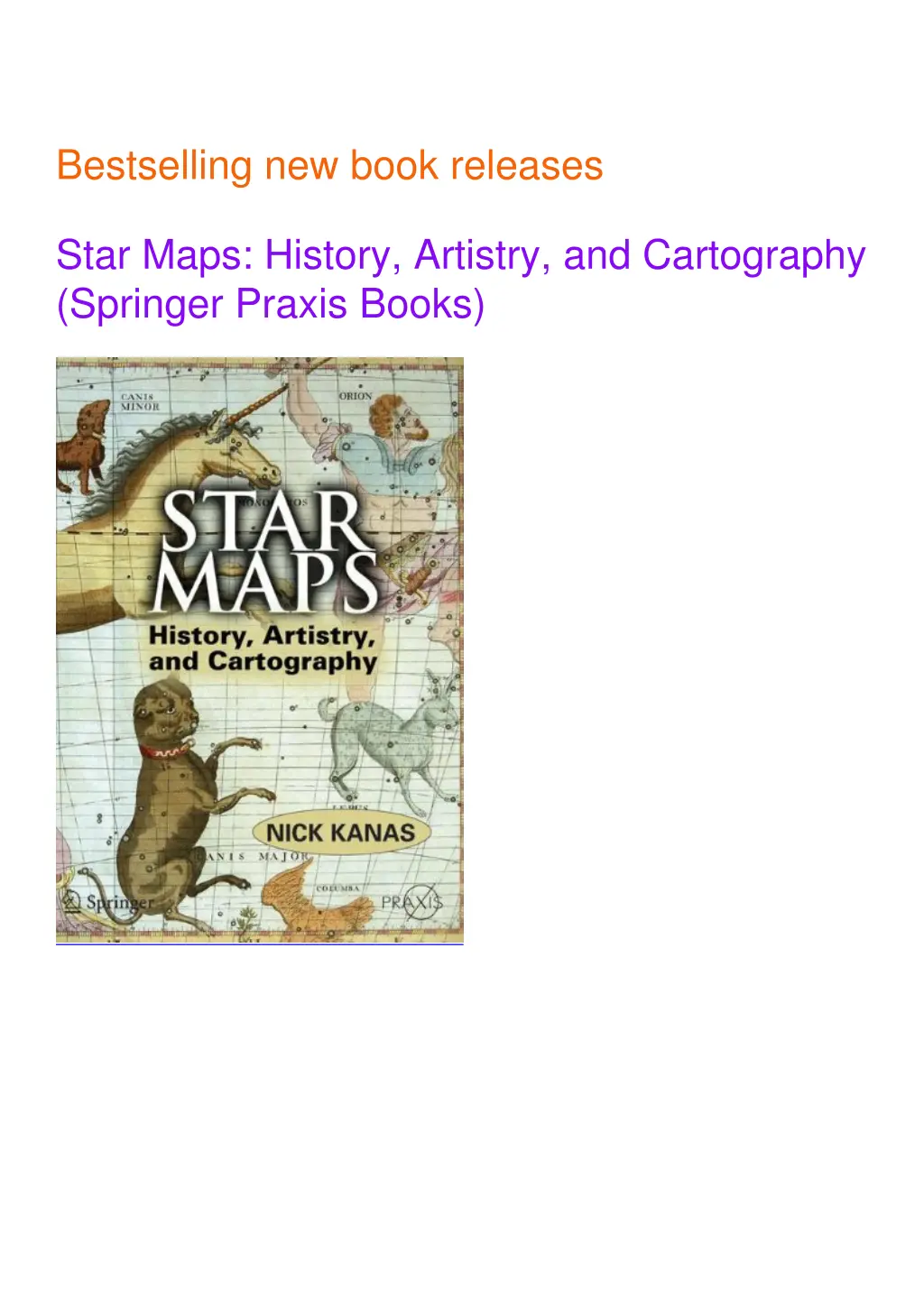 bestselling new book releases star maps history