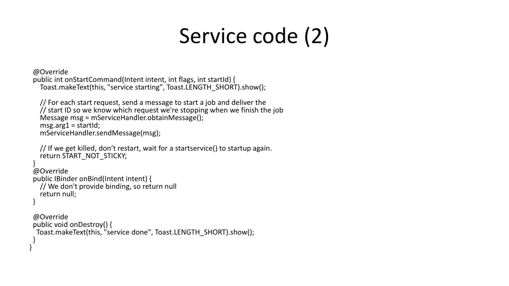 service code 2