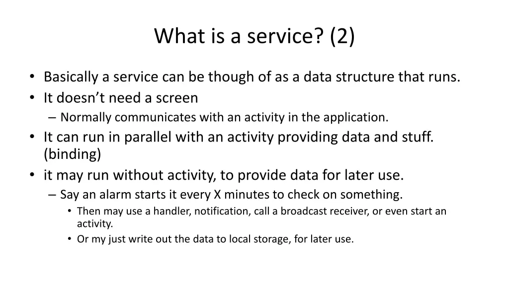 what is a service 2