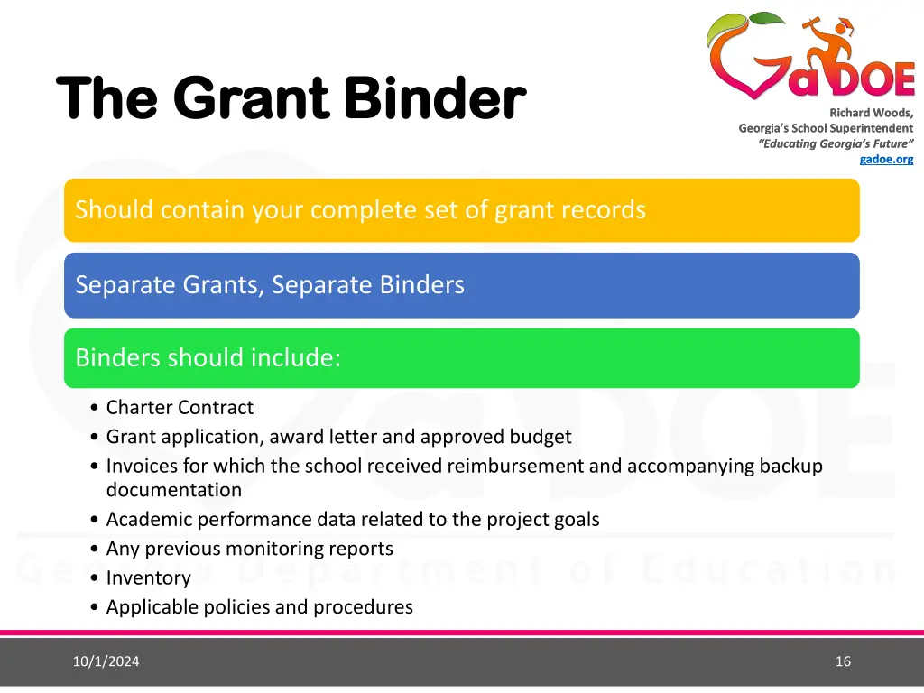 the grant binder the grant binder