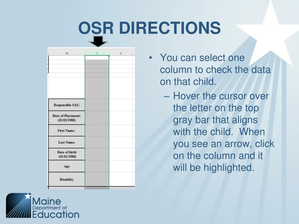 osr directions 2