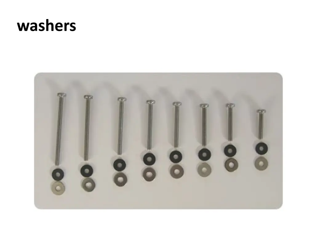 washers