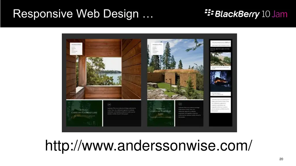 responsive web design