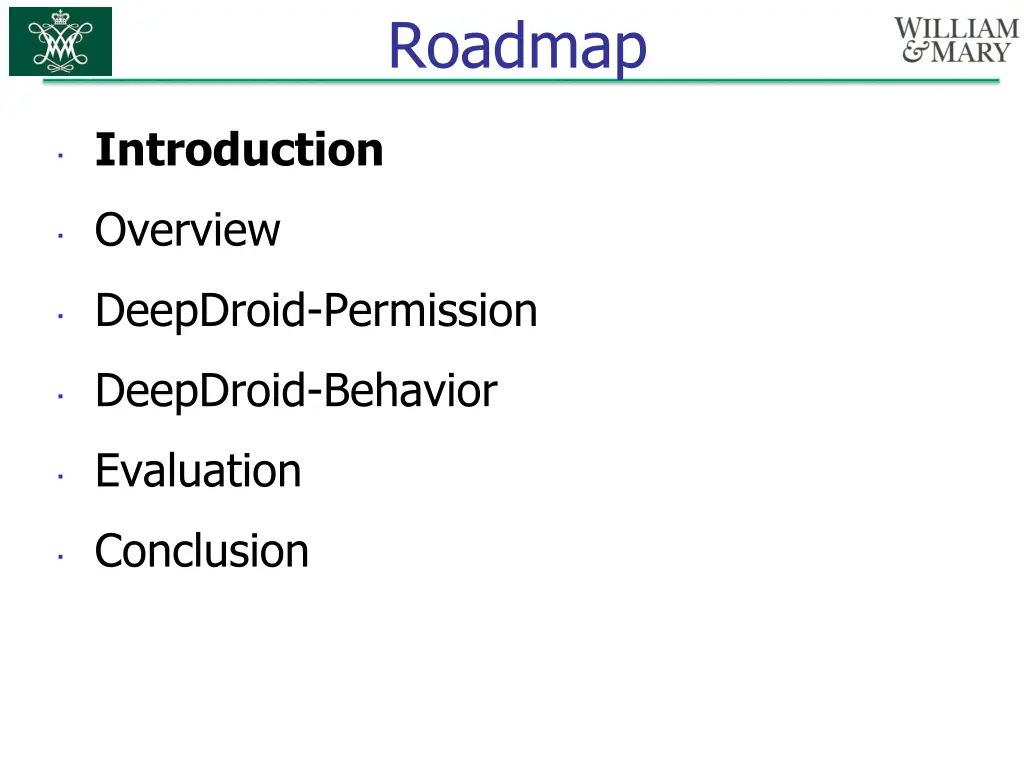 roadmap