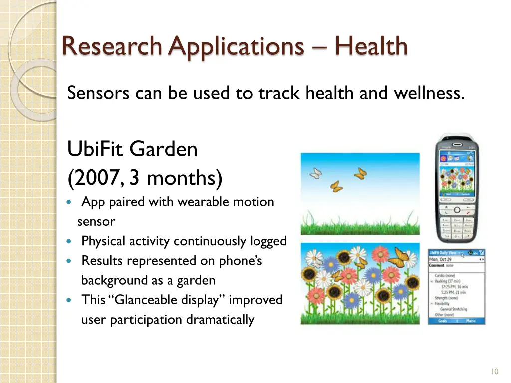 research applications health