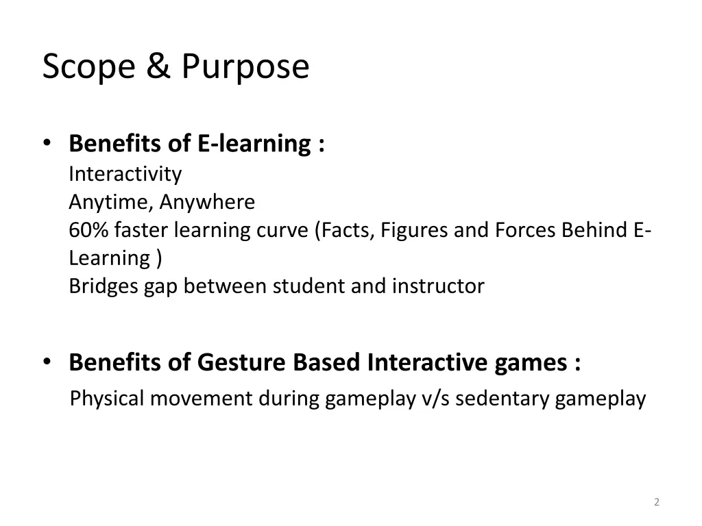 scope purpose