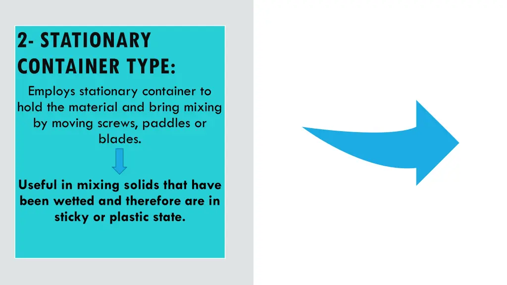 2 stationary container type employs stationary