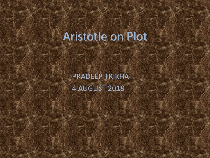 aristotle on plot