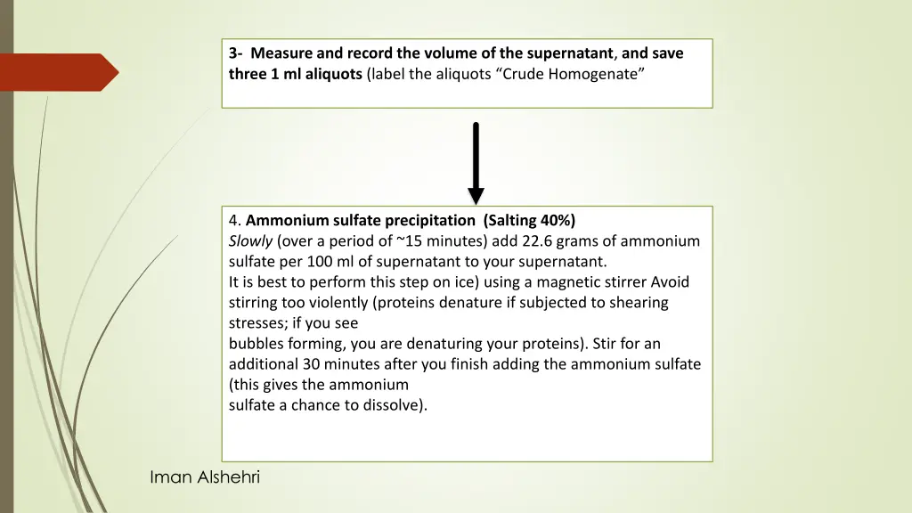 3 measure and record the volume