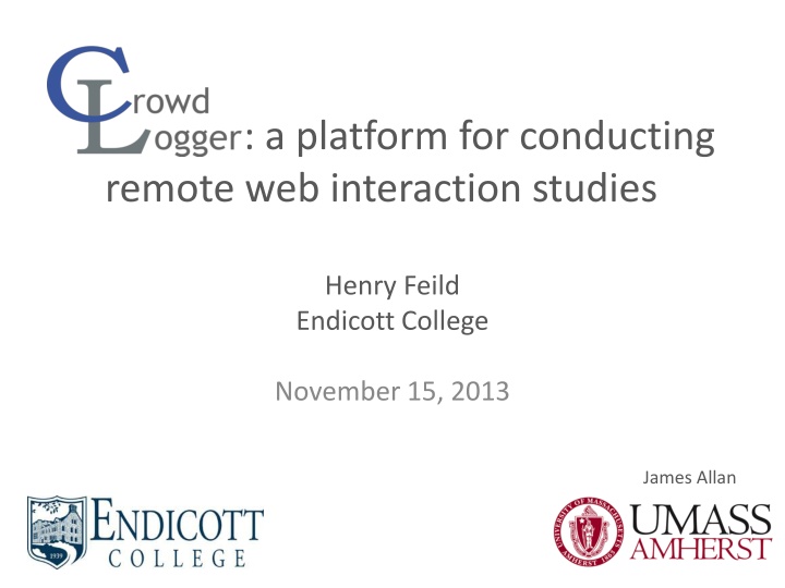 a platform for conducting remote web interaction