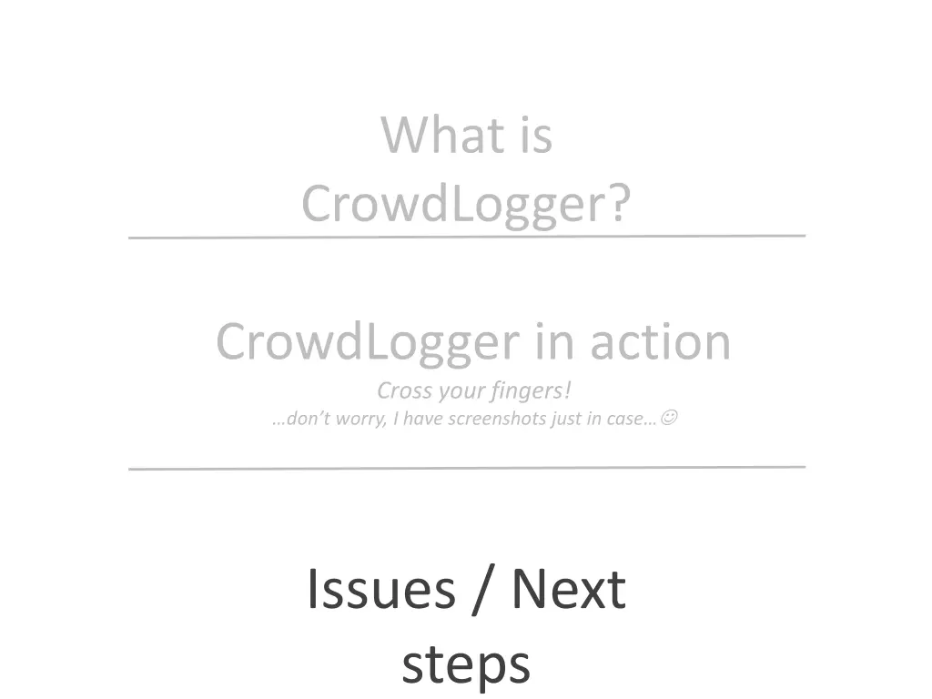 what is crowdlogger 2