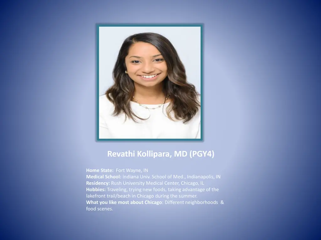 revathi kollipara md pgy4