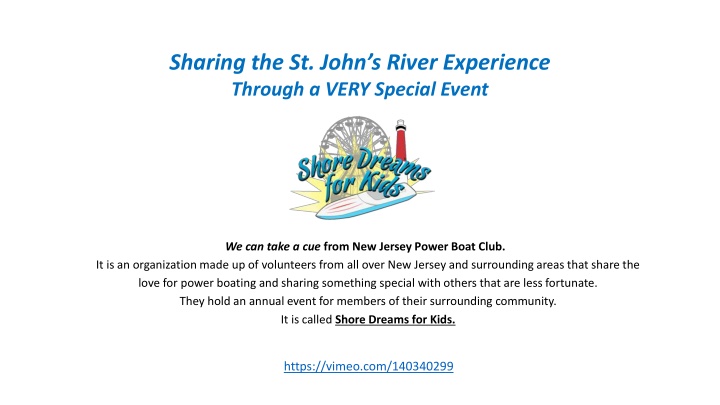 sharing the st john s river experience through