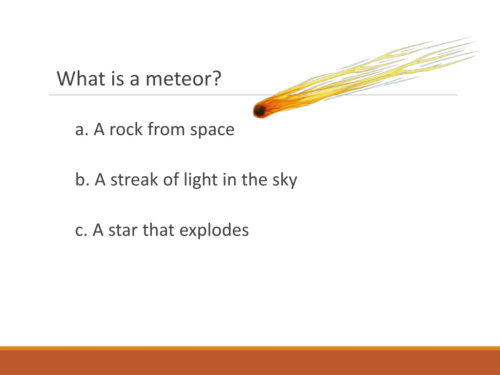 what is a meteor