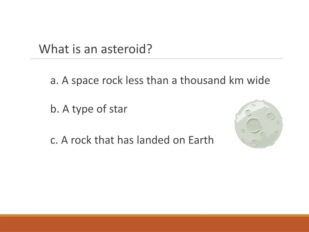 what is an asteroid