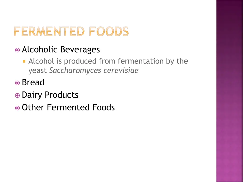 fermented foods