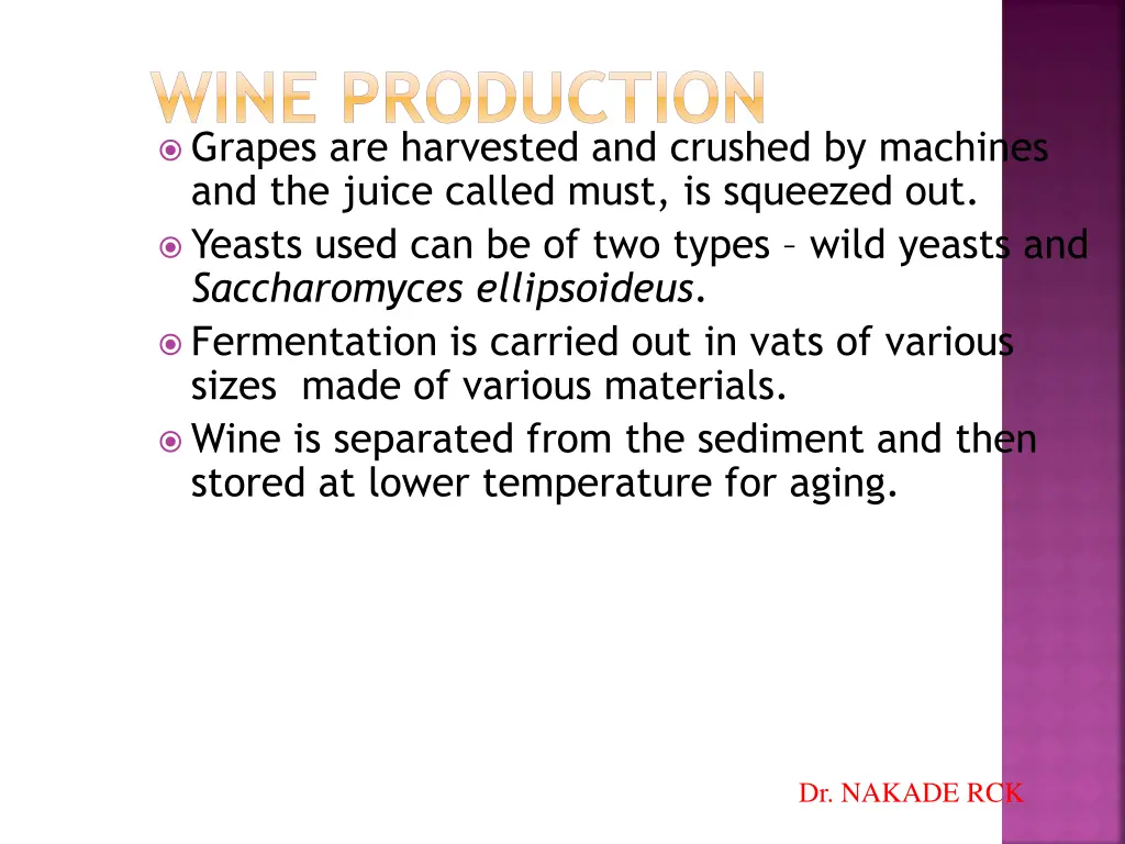 wine production grapes are harvested and crushed