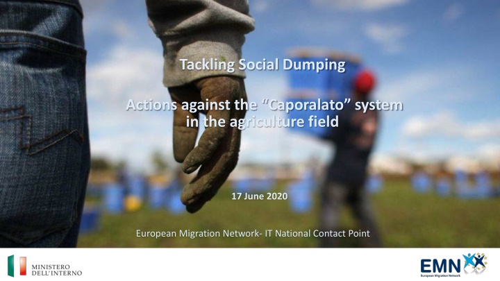 tackling social dumping