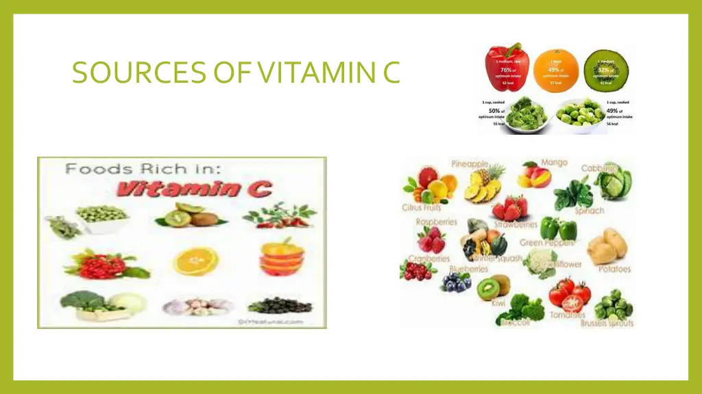 sources of vitamin c