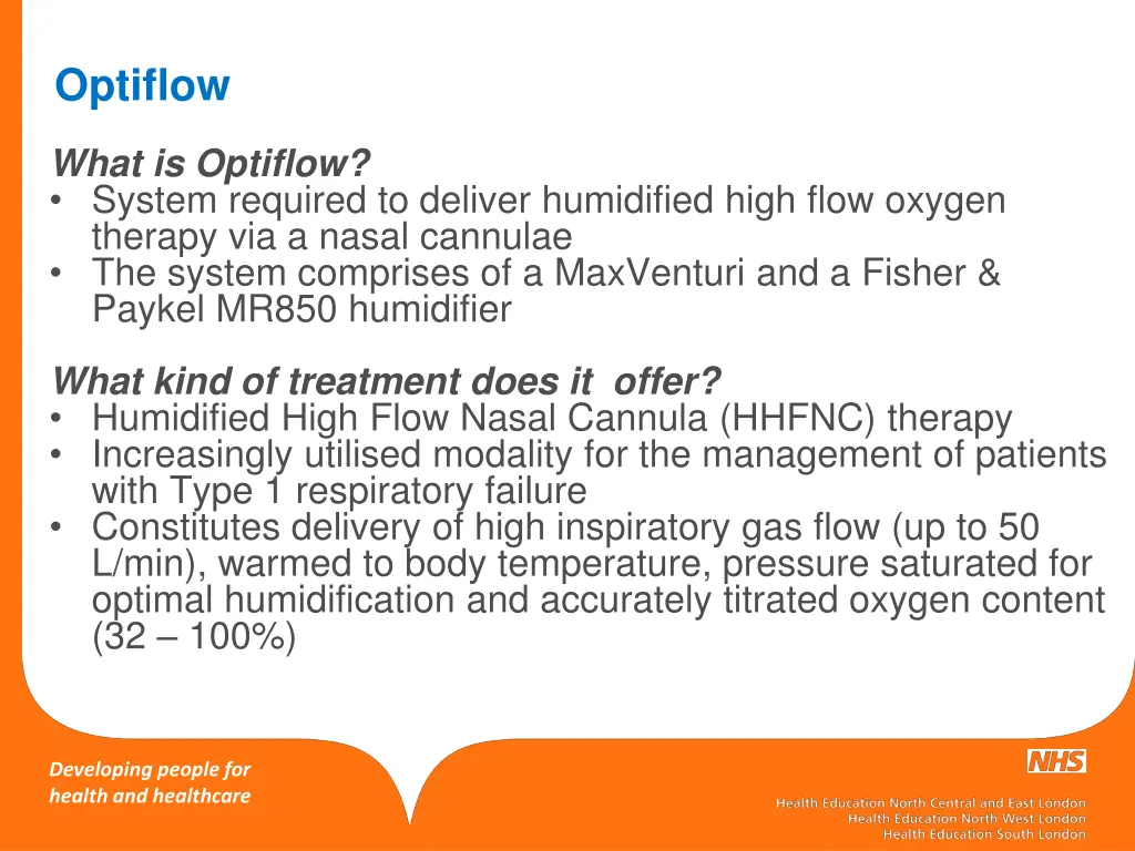 optiflow 1