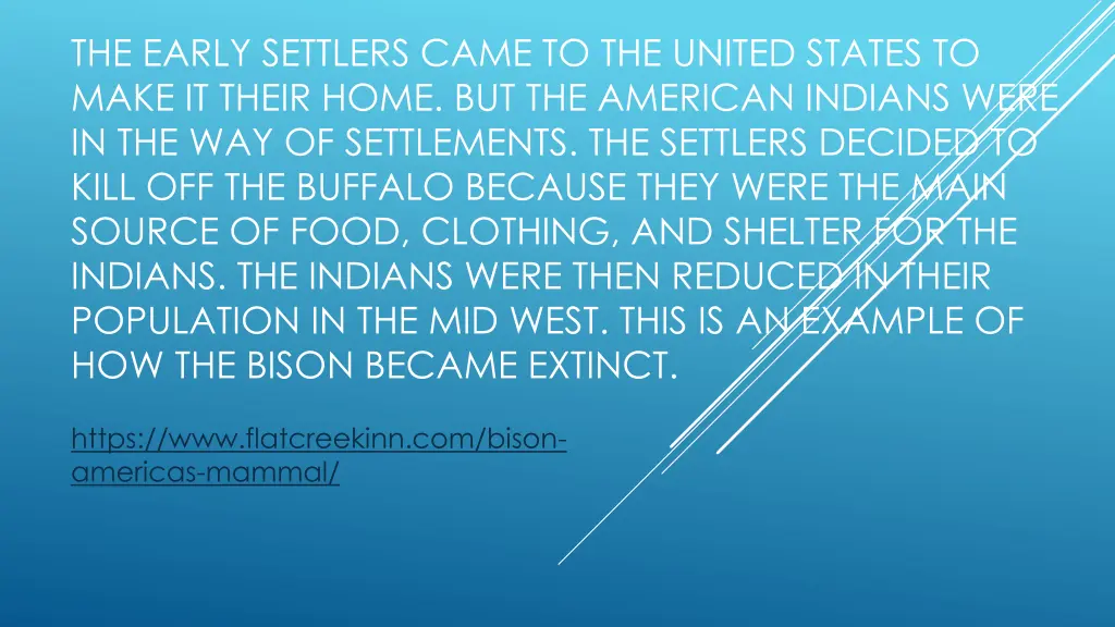 the early settlers came to the united states