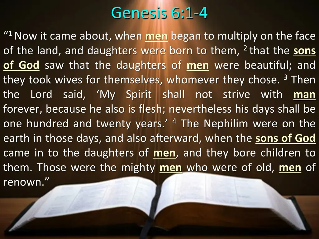 genesis 6 1 4 2