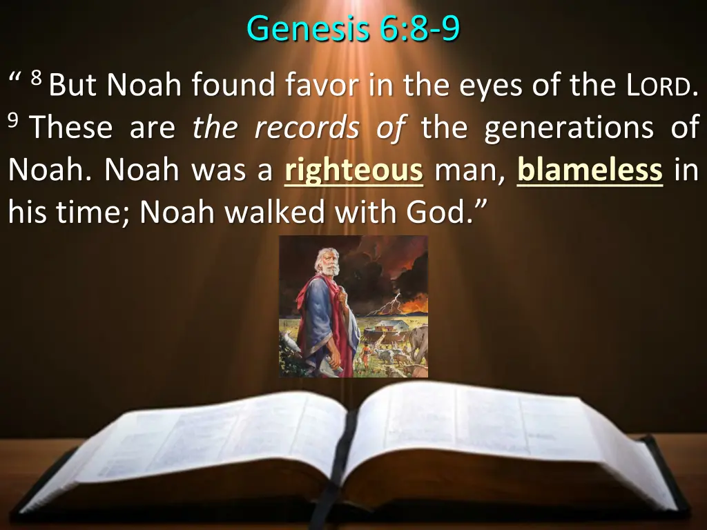 genesis 6 8 9